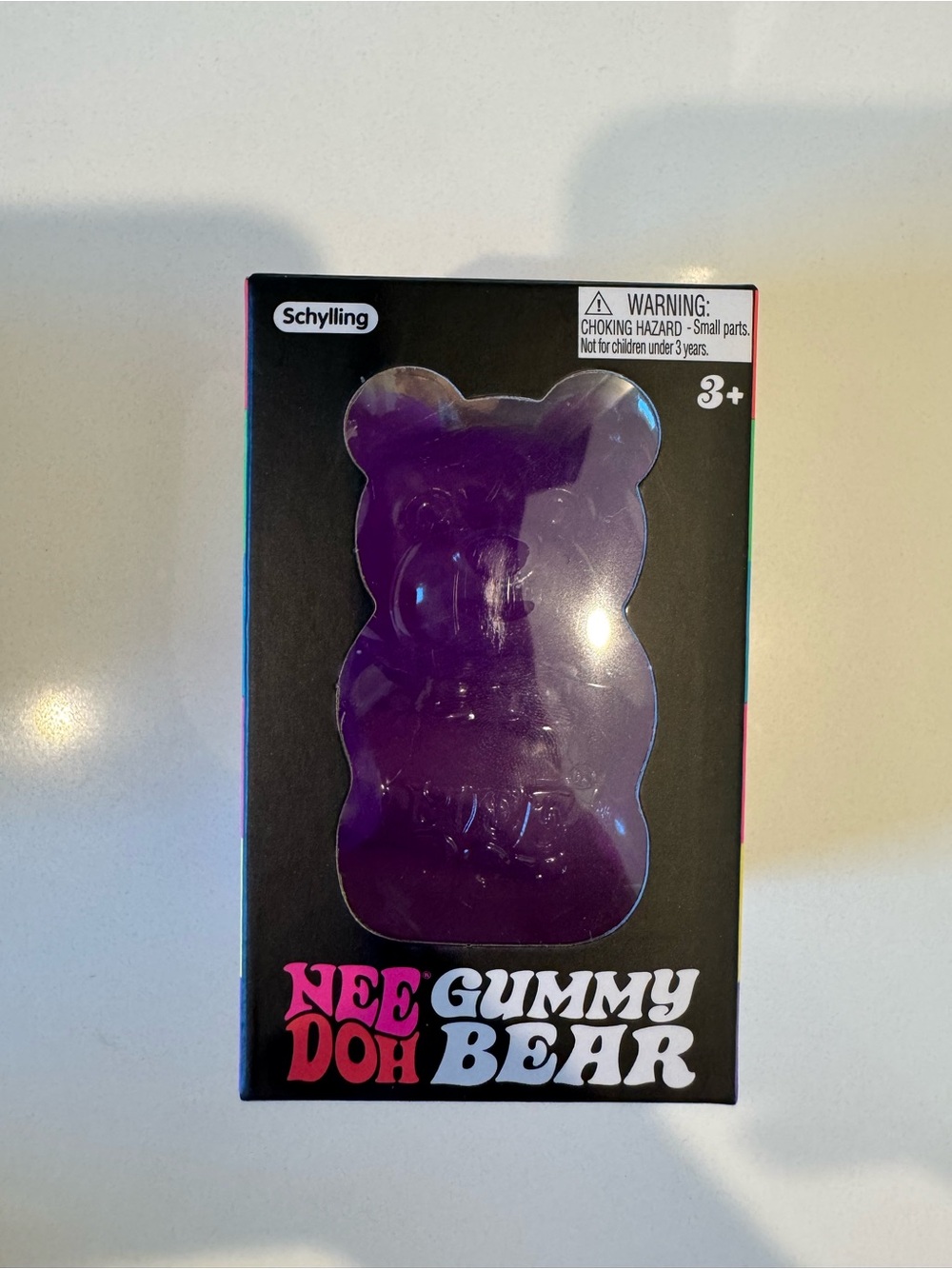 NeeDoh Purple Gummy Bear- NWT